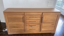 Massives Eichenholz Sideboard – hochwertig & gepflegt