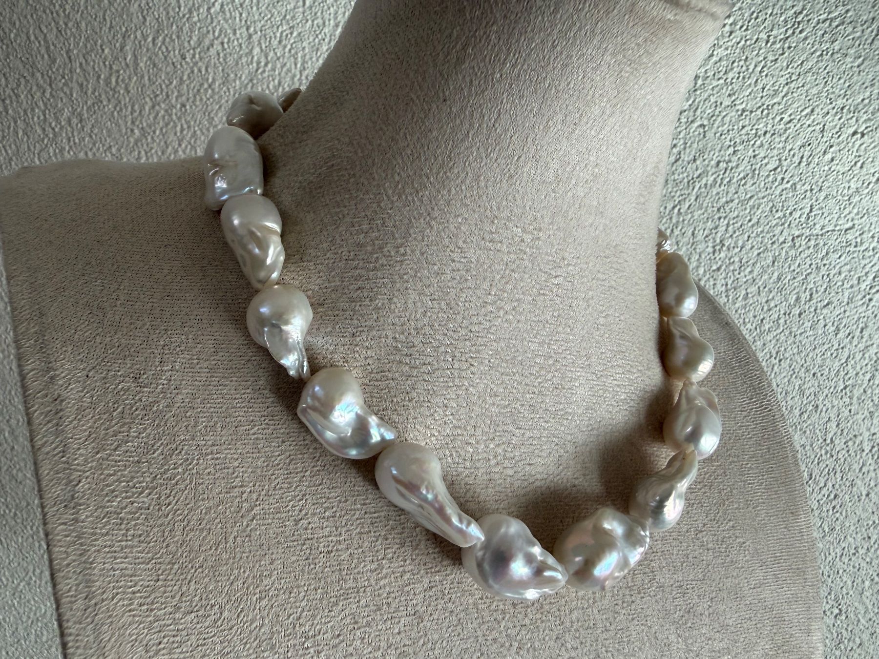 Catenine: Barockperlen Kette mit Silber Verschluss 925 – Usato da Spiegel b. Bern venduto da Rogger72 2