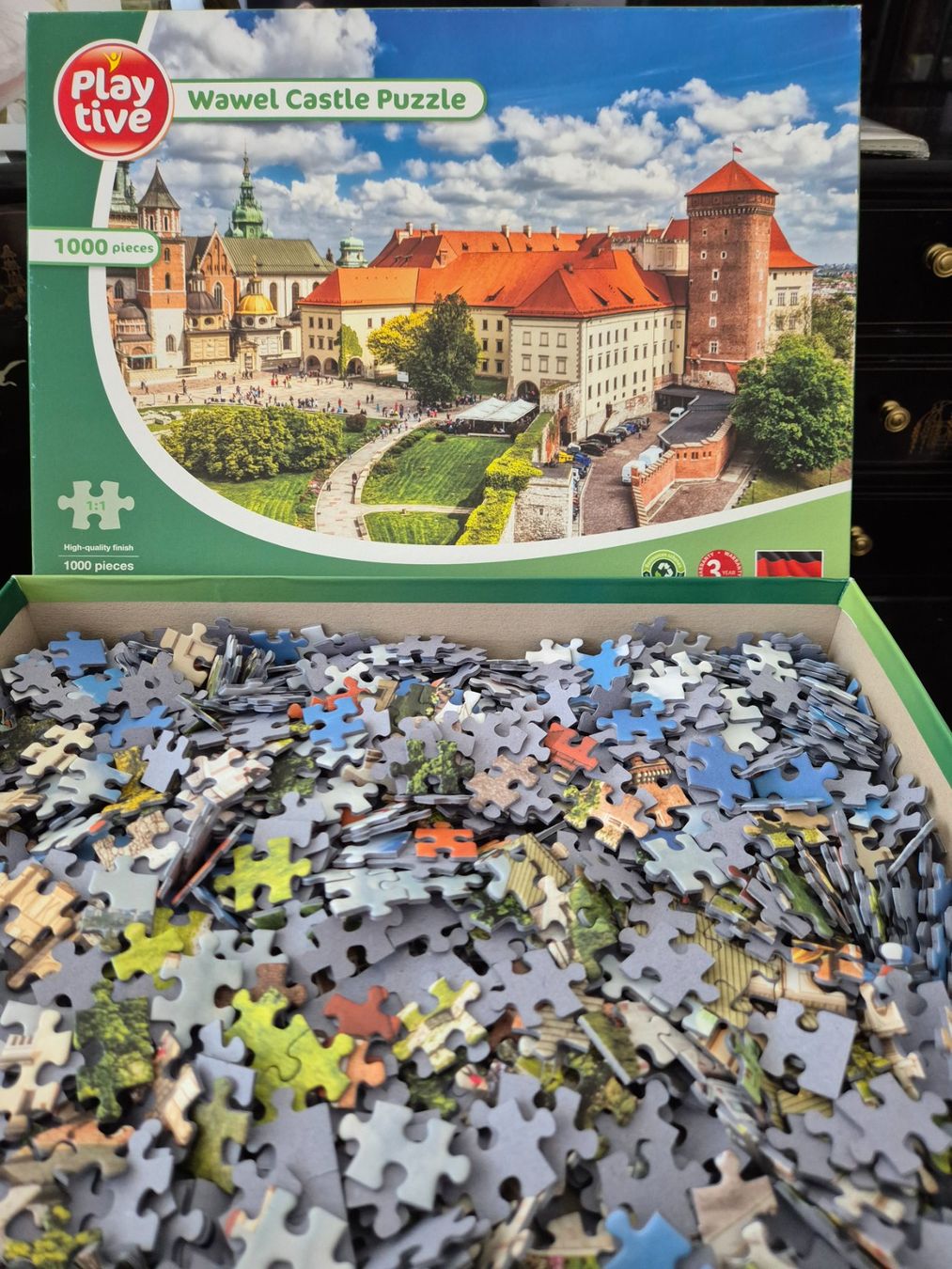 Puzzles: Puzzle 1000 Teile, Schloss Wawel – Gebraucht aus Tecknau von servus4492 1