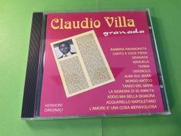 CD Claudio Villa - Granada (Original) Top Zustand!🎶🎵🎼
