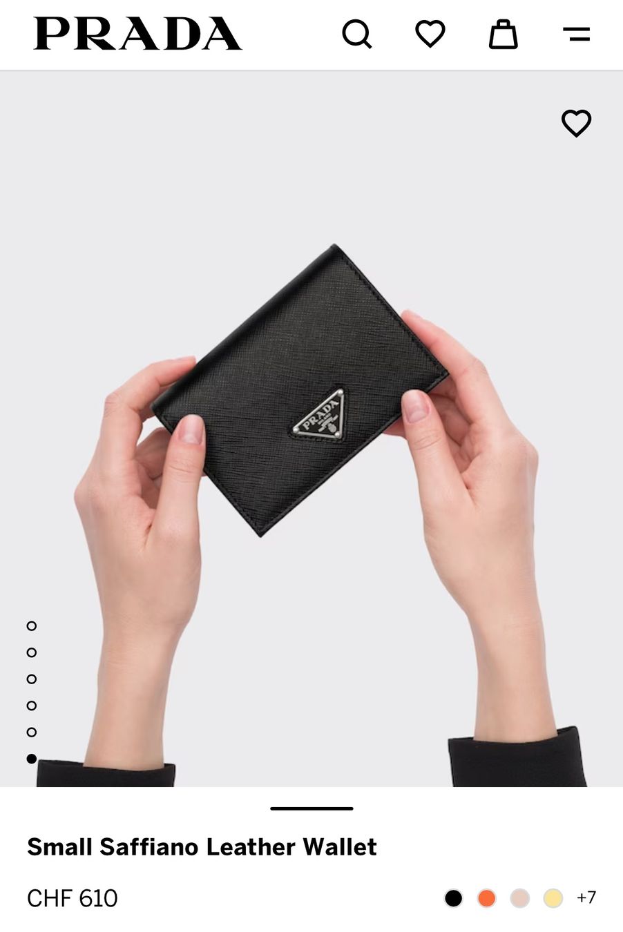 Prada Portafogli: Prada Small Saffiano Leather Wallet – Nuovo (secondo la descrizione) da Aarburg venduto da roc_9n2c