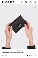 Prada Small Saffiano Leather Wallet