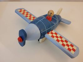 Janod Bausatz Flieger magnetisch Holzspielzeug