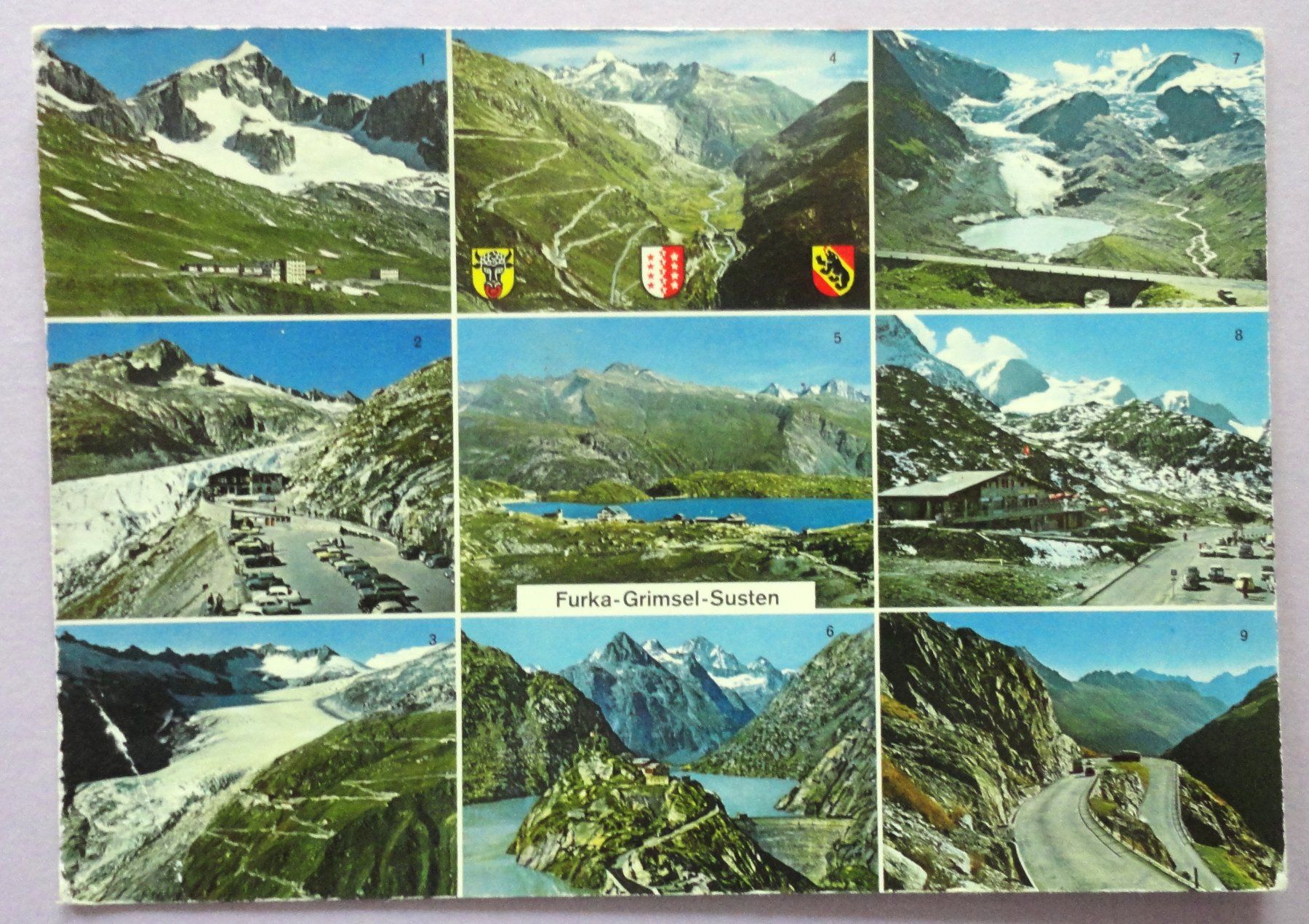 Cartoline postali: Furka - Grimsel - Susten – Difettoso da Fétigny venduto da Billy2miny