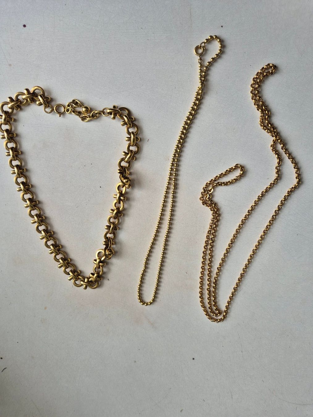 Ketten: 3 Ketten Amerikaner Gold – Gebraucht aus Kerzers von Rtvjohner