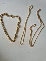 3 Ketten Amerikaner Gold