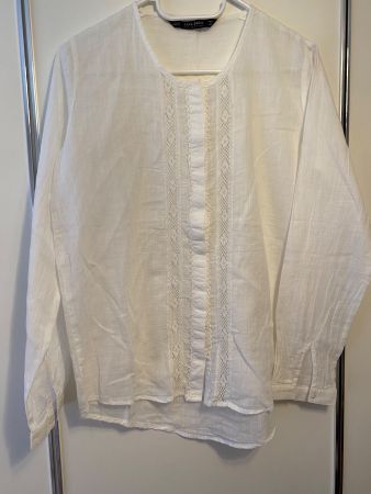 Damen Bluse von ZARA gr.XS 100% Baumwolle