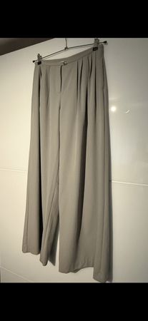 High Waist Stoffhose