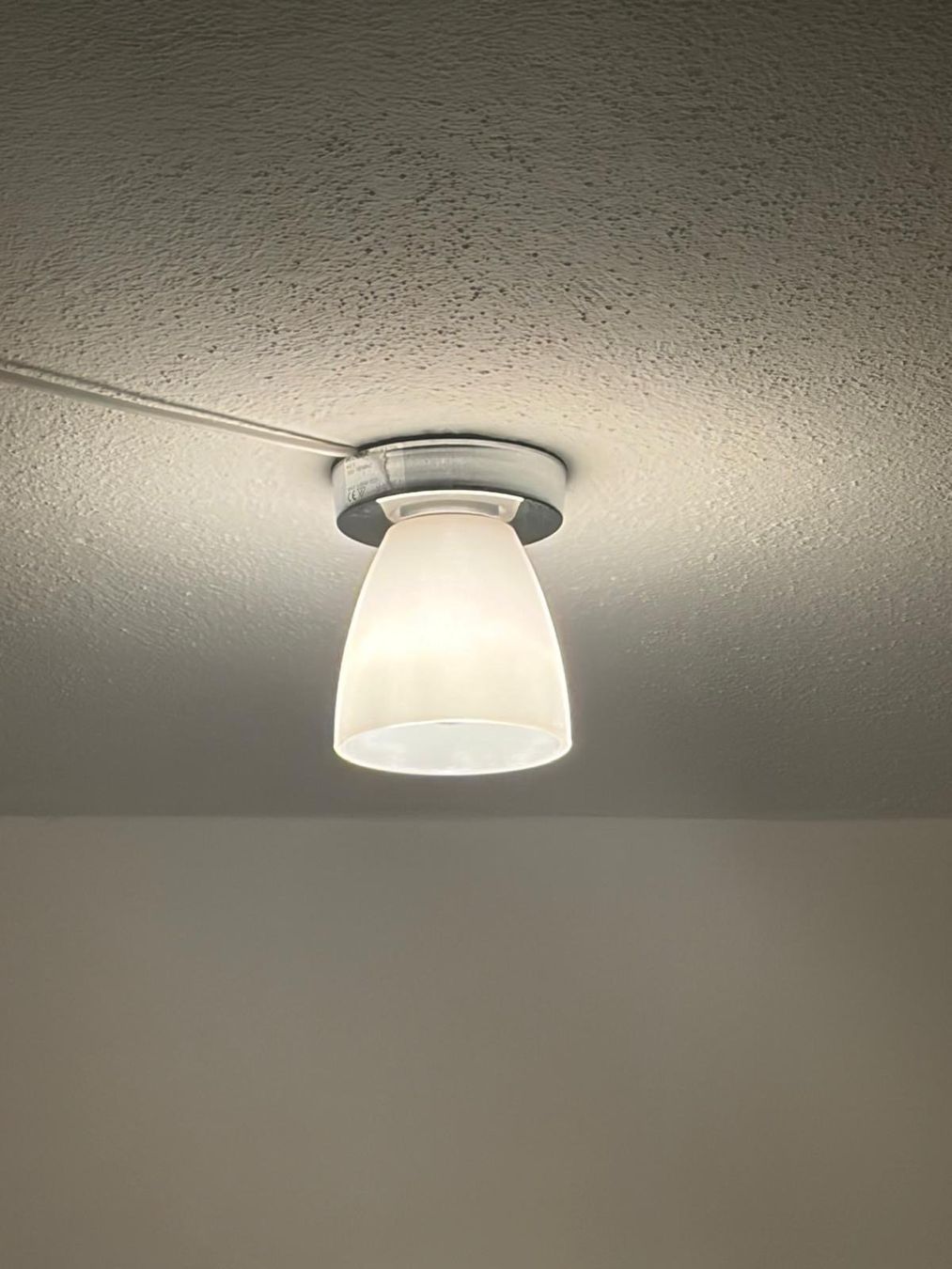 Kronleuchter & Deckenlampen: Deckenleuchte aus Glas Donna Sospensione – Gebraucht aus Luzern von Johannas-flohmarkt