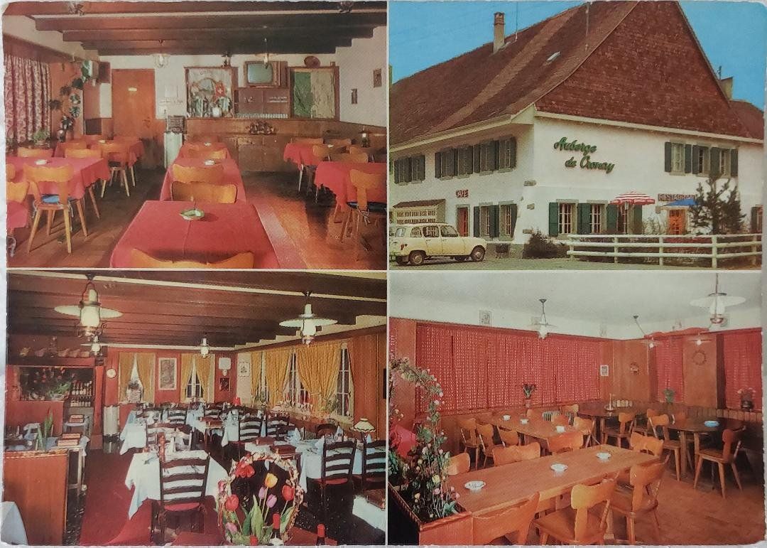 Cartes postales: CRONAY  -  Auberge de Cronay  -  Oldtimer 4L - 1978 – D'occasion à Delémont par Domdom1
