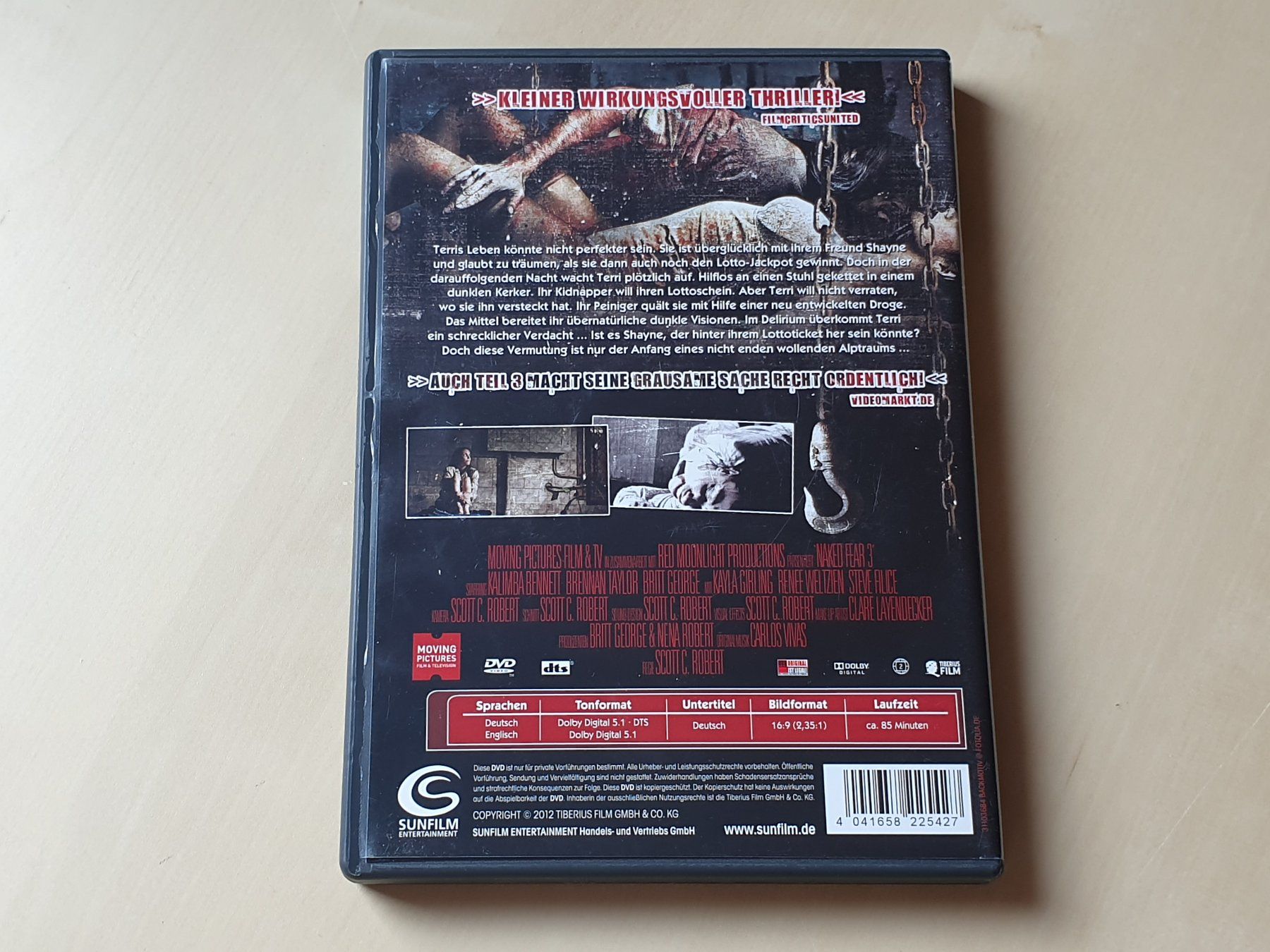 Tutti i DVDs: Naked Fear 3 – Usato da Stansstad venduto da collectorsshop 1