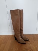 leather boots Zara