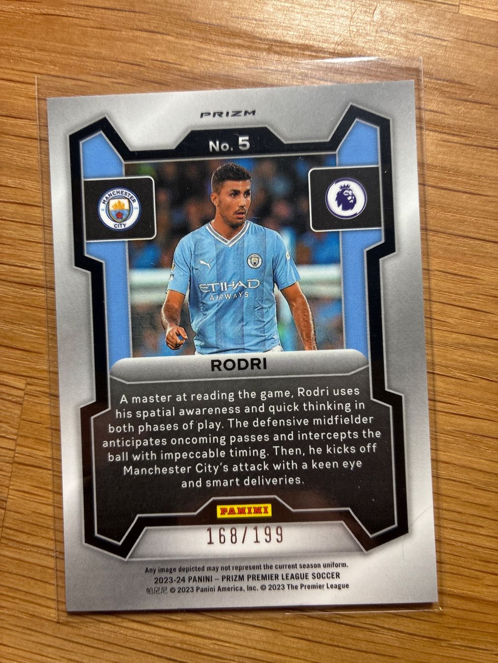Topps Carte collezionabili: Panini Prizm Rodri /199 – Usato da Wangenried venduto da Garagara 1