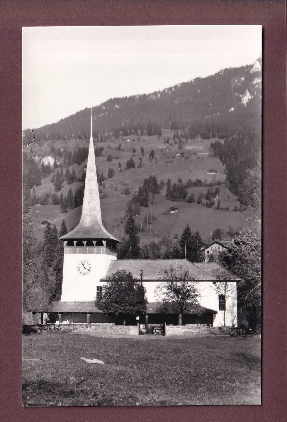 Cartoline postali: DÄRSTETTEN - Kirche – Usato da Pully venduto da nicecards