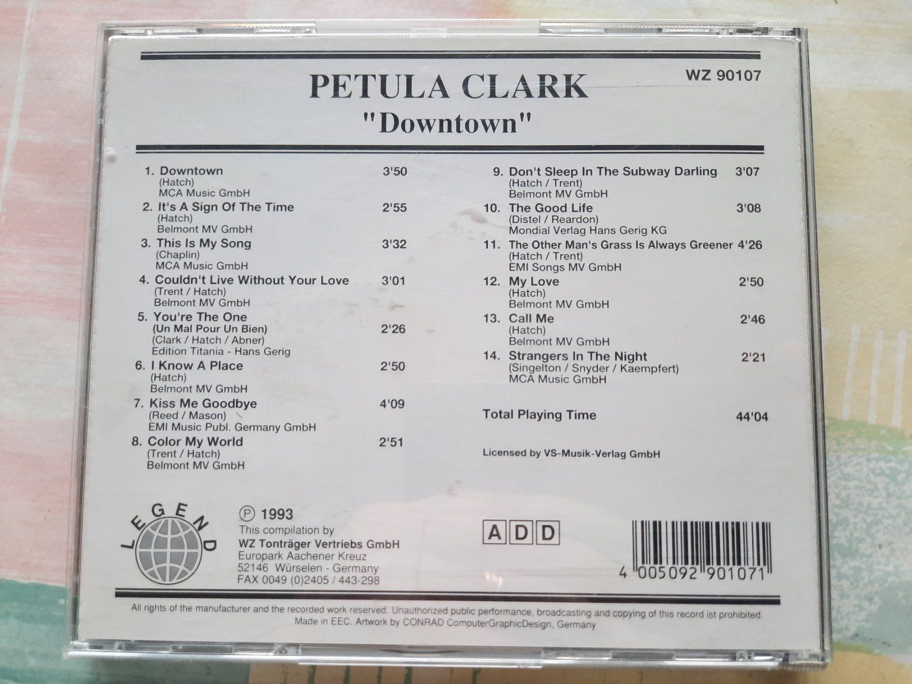 CD: CD Petula Clark - Downtown – Usato da Pully venduto da bro_n52j 1