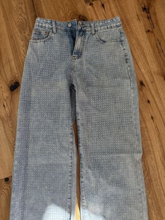 Glitzer Jeans 