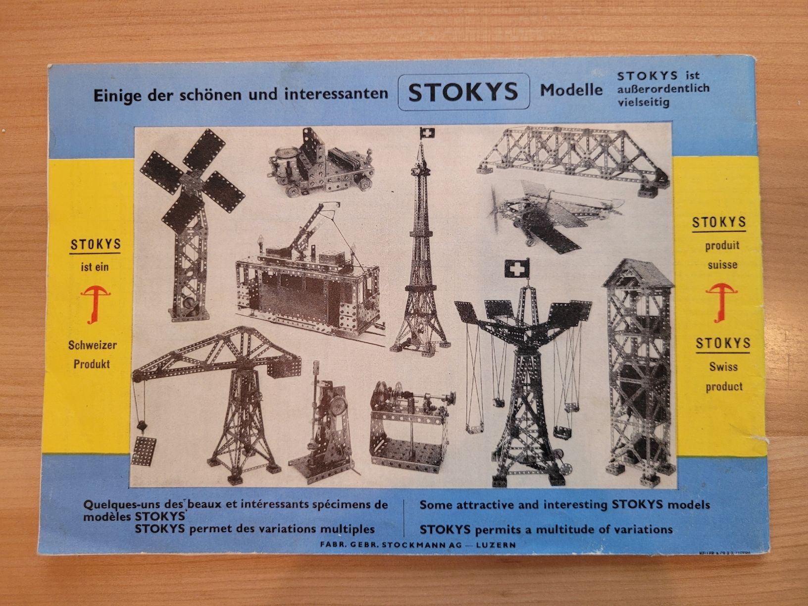 Bücher: STOKYS ORIGINAL MODELLBUCH 1034 – Gebraucht aus Zumikon von tho_9zm8 1