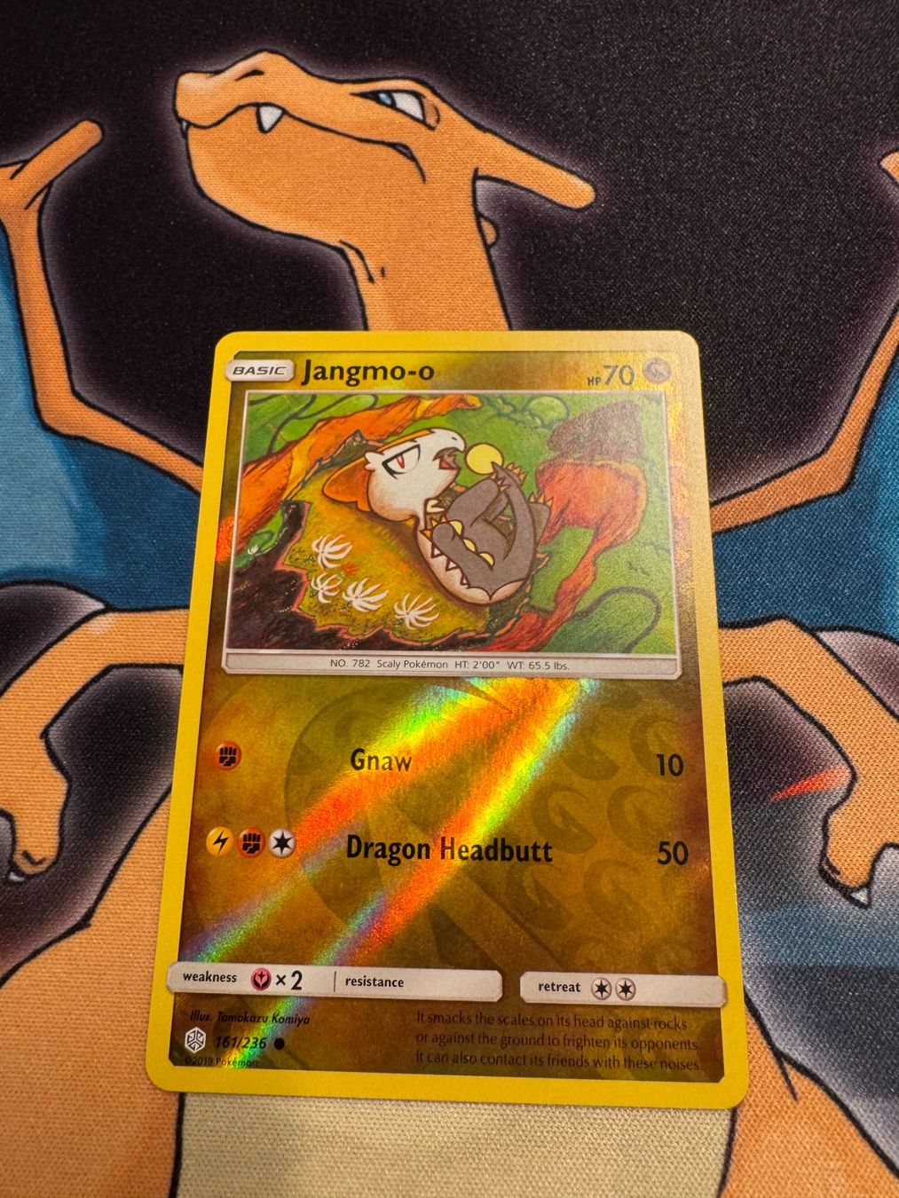Pokémon Sammelbilder & Trading cards: Jangmo-o (CEC 161) - Reverse Holo - Cosmic Eclipse – Neu (gemäss Beschreibung) aus Bülach von Pfrenzel