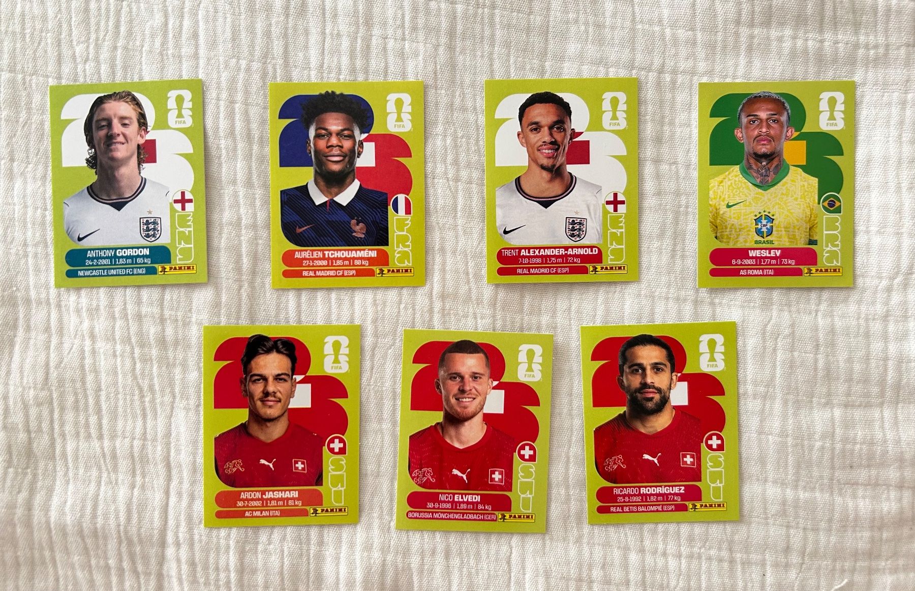 Panini Carte collezionabili: Lot de cartes Panini – Nuovo (secondo la descrizione) da Genève venduto da annedev