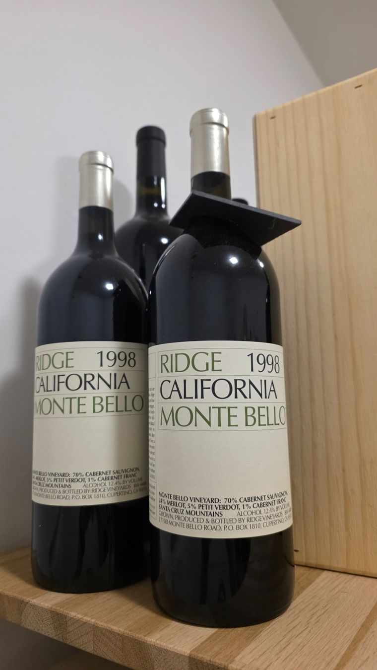 Wein: Ridge Monte Bello 1998 Magnum – Neu und originalverpackt aus Steinmaur von Mediascan