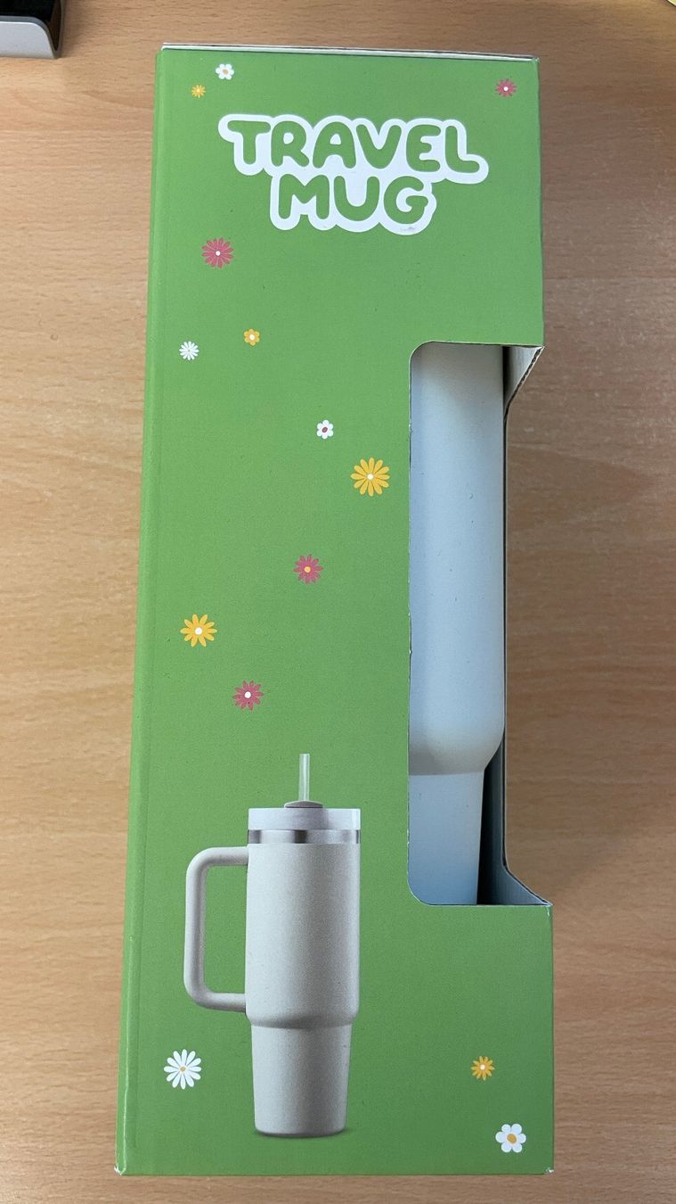 Borracce & Thermos: Doppelwandiger Trinkbecher/Thermobecher, 900ml – Usato da Glattfelden venduto da cybermaxx 1