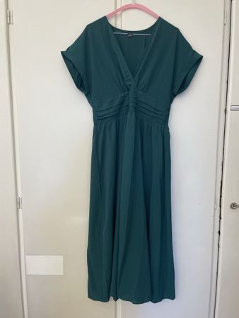 Abito verde scuro Shein Taglia L