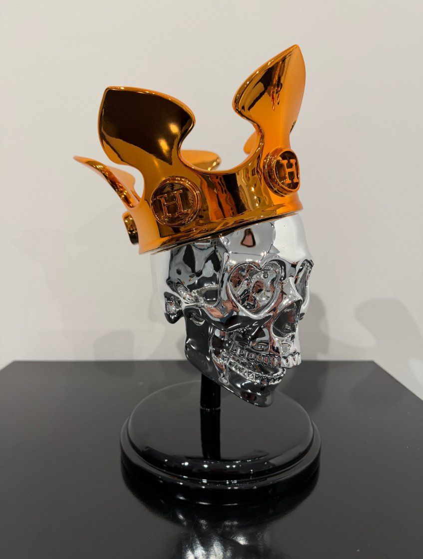 Sculture & Statue: Van Apple - Hermes Skull - Handsigniert – Usato da Jona venduto da ada_jsq8 5