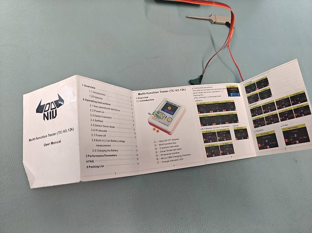 Elektronikbauteile: Testeur de Composants DANIU TC-V2.12k – Gebraucht aus Neuchâtel von fif_md7s 1