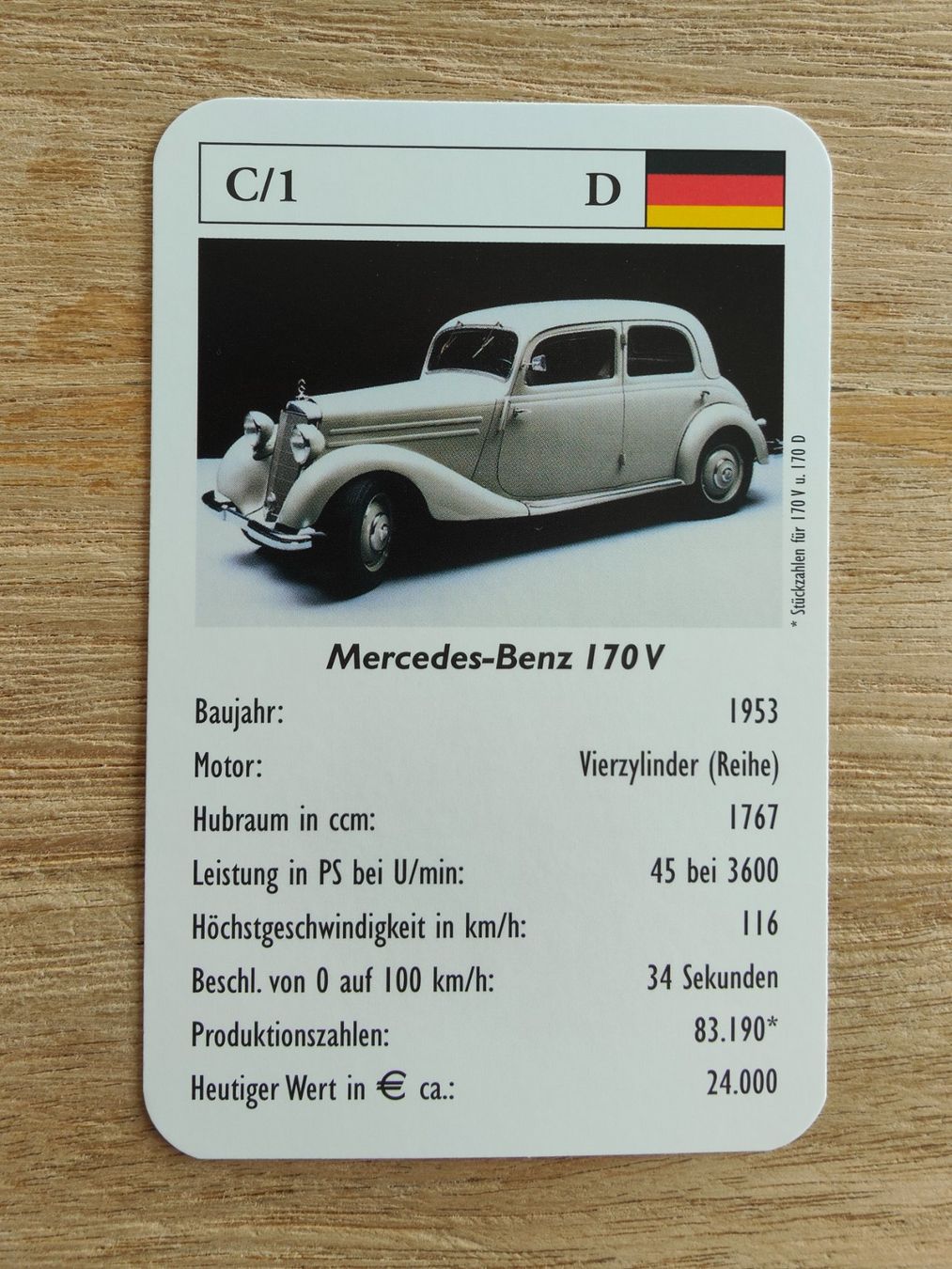 Spiele: Quartett Autos der 50er – Gebraucht aus Zuzwil SG von Atalanta75 1