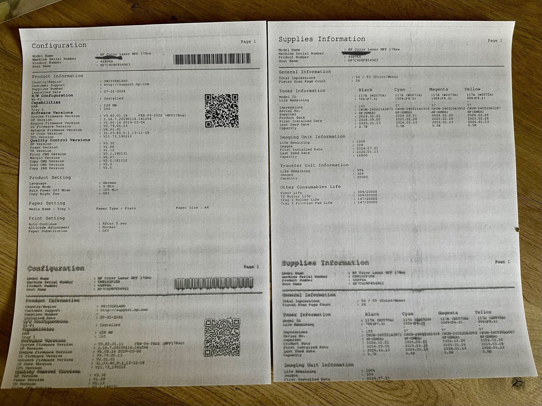 Hewlett Packard Stampanti: HP Color Laser MFP 178nw – Difettoso da Adligenswil venduto da ajuga 3