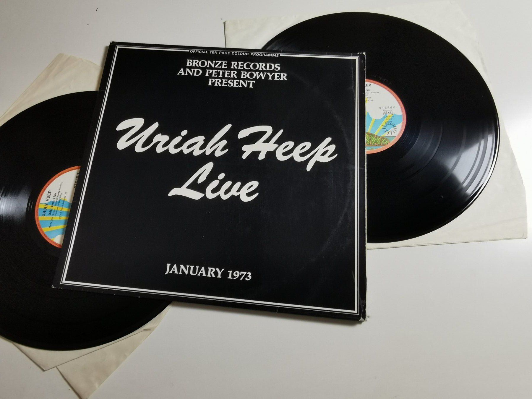 Dischi in vinile: URIAH HEEP - LIVE JANUARY 1973 – Usato da Grafenried venduto da House-of-Oldies
