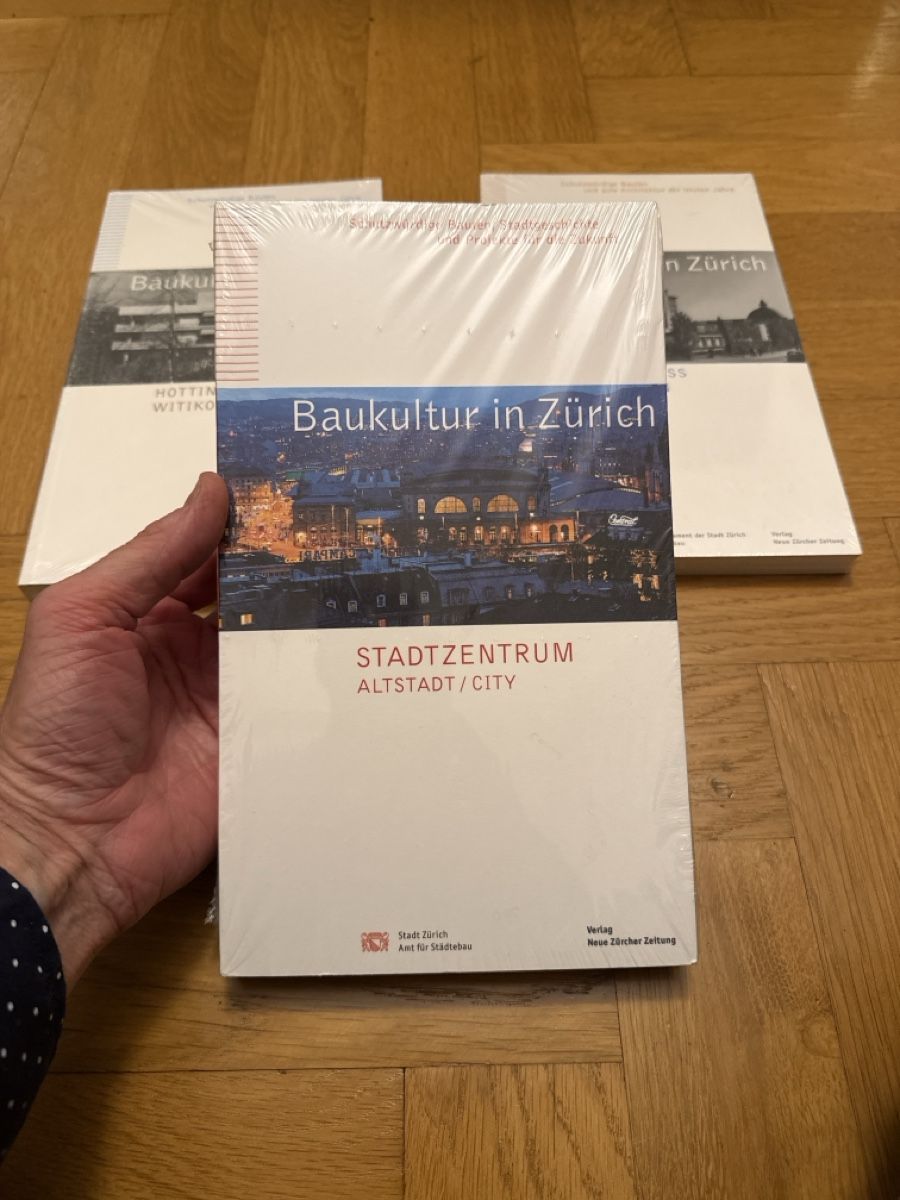 Libri: Baukultur in Zürich – Nuovo e nell'imballaggio originale da Zürich venduto da Washingpowder 1
