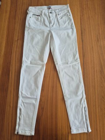 Tommy Hilfiger Jeans, Weiss, Skinny ankle, Gr. 26/32