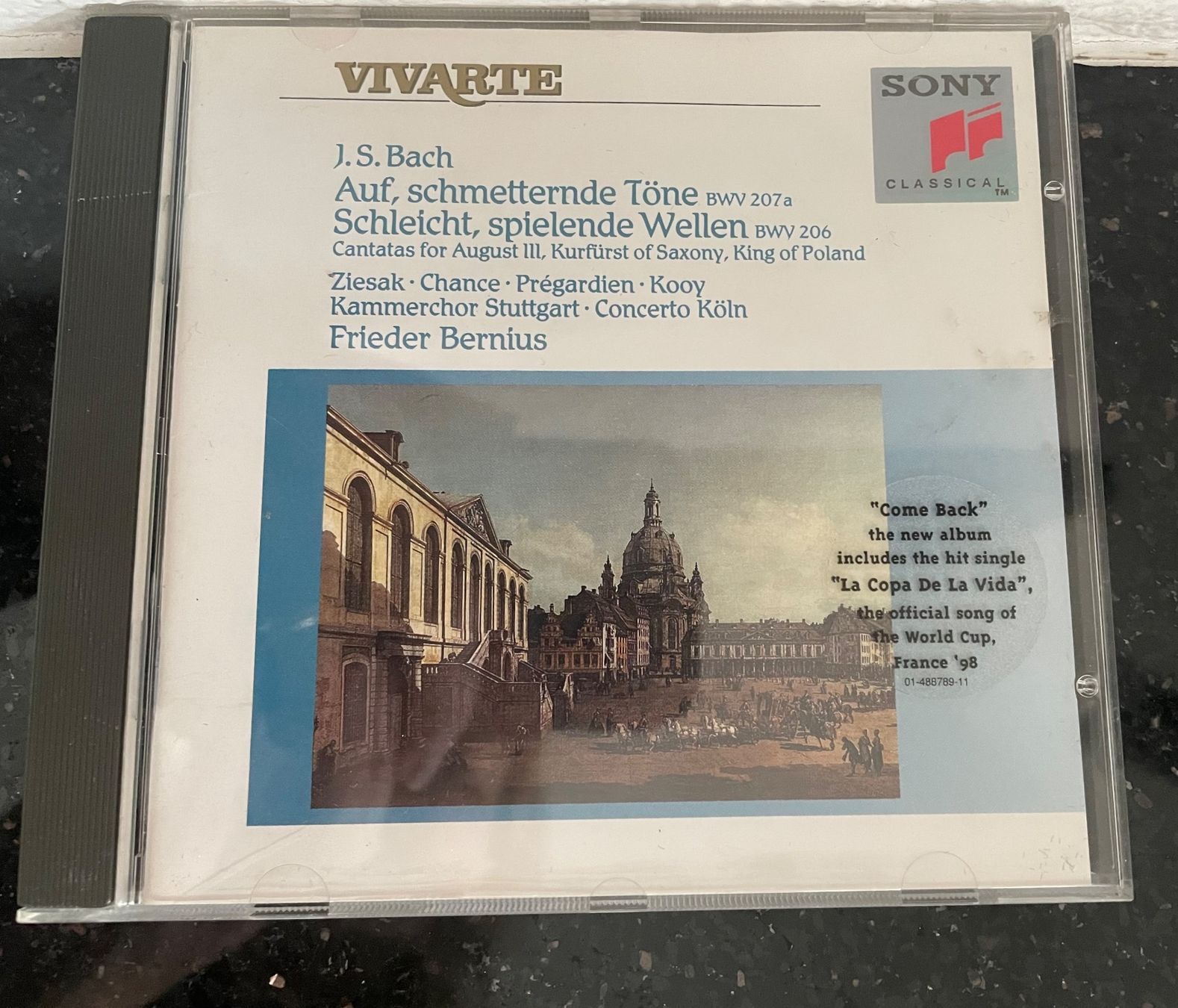 CD: J.S. & C.P.E. Bach, grosse Werke, 6 CDs & 2 Doppel CDs – Usato da Niederweningen venduto da baghirac 6