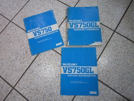 SUZUKI WERKSTATTHANDBUCH ZU VS750GL
