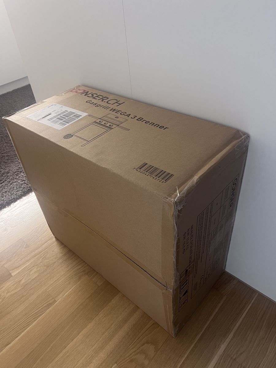 Griglie: Gasgrill WEGA 3 Brenner neuwertig – Nuovo e nell'imballaggio originale da Luzern venduto da Vavoba 4