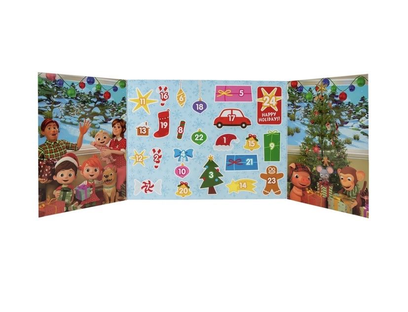 Calendari: 2x Adventskalender / calendrier Cocomelon – Nuovo e nell'imballaggio originale da Collombey venduto da Cards07 1
