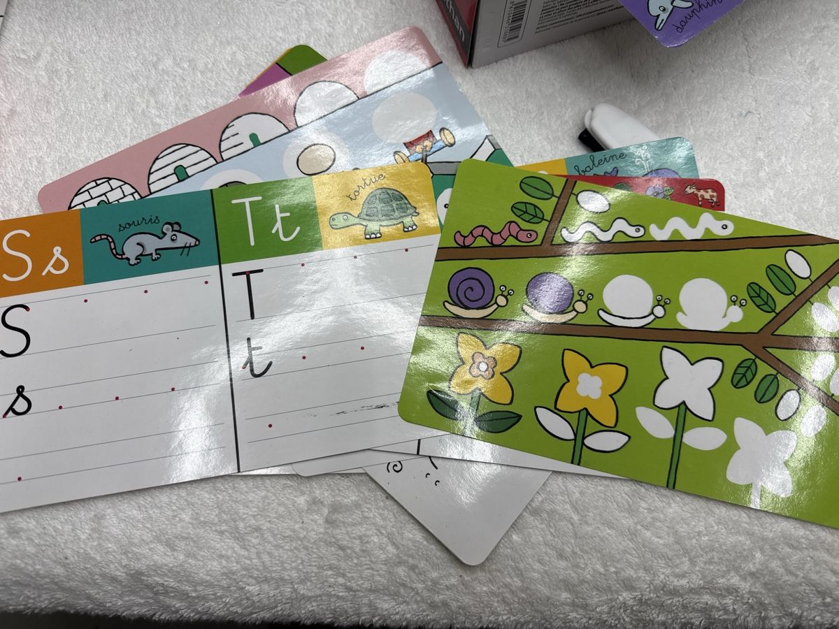 Giochi: Tablette pour apprendre à écrire Nathan 4-6 ans – Usato da Chenens venduto da anasantos90 3