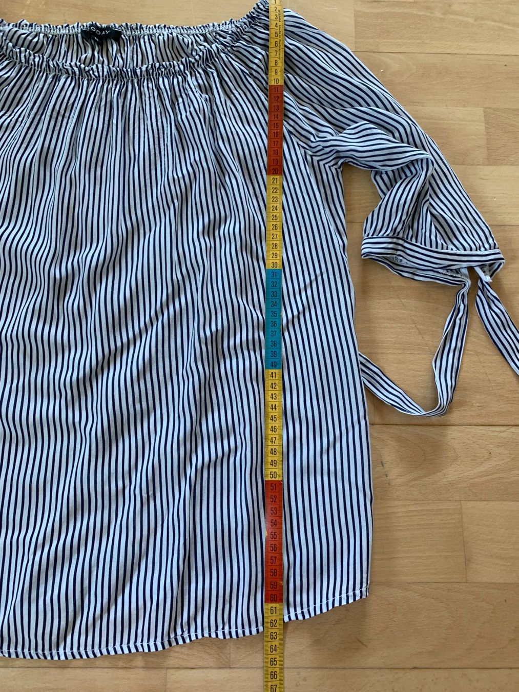Blusen: TODAY Damen Bluse in Gr. M, Blau/Weiss – Gebraucht aus Worb von farben20zauber 4