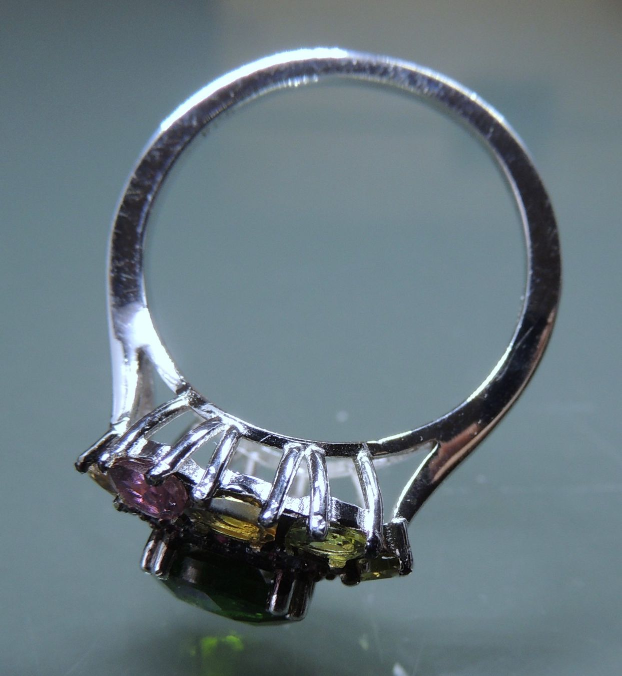 Anelli: Turmalin Silber 925 Fingerring – Nuovo e nell'imballaggio originale da Waldenburg venduto da schaller707 5
