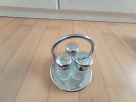 Salz-, Pfeffer- und Gewürzstreuer Set