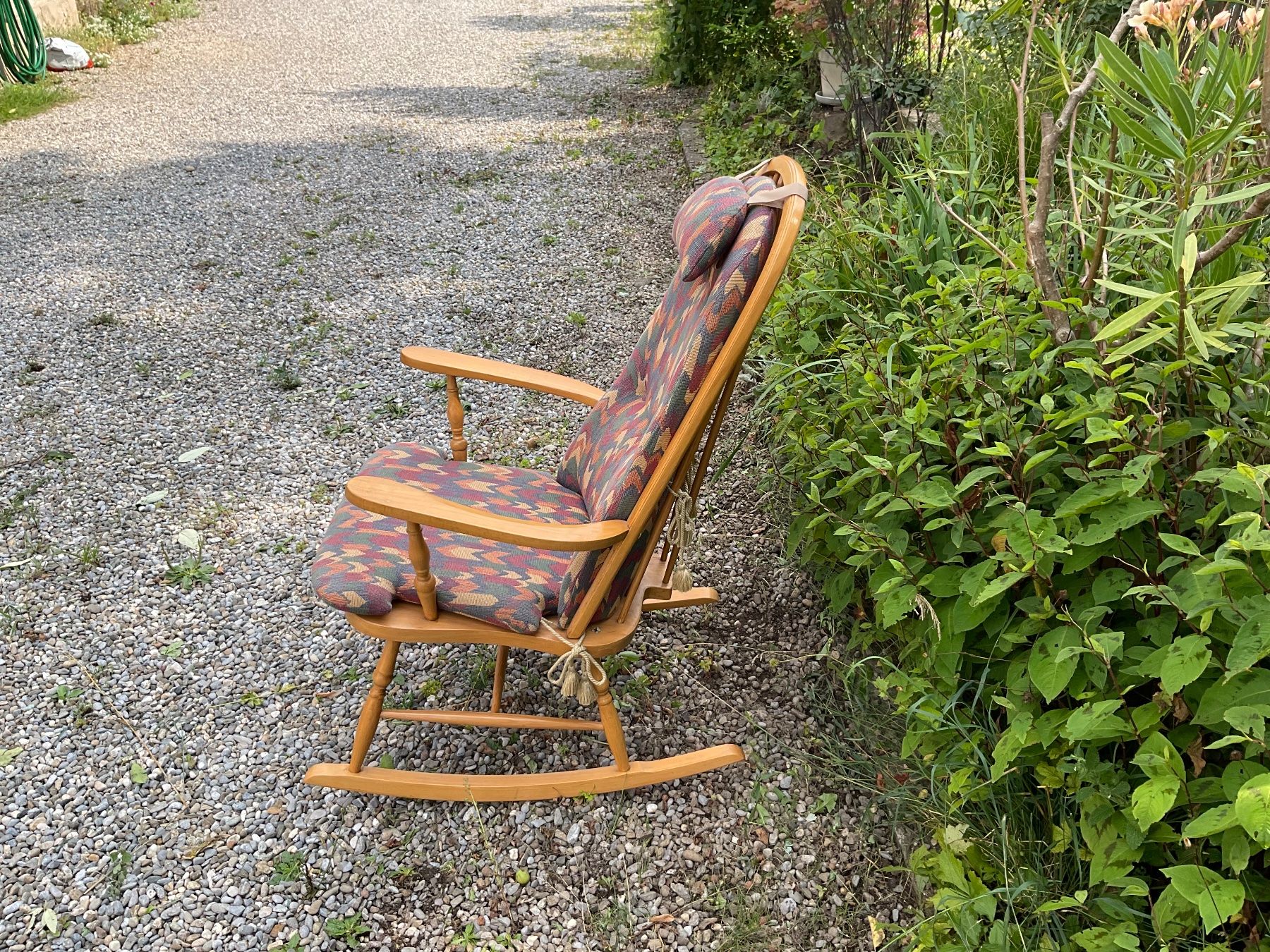Sedie: Windsor Rocking Chair Schaukelstuhl – Usato da Aarau venduto da Ikebana03 7