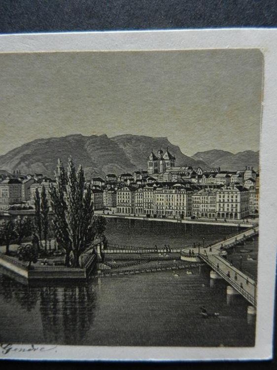 Stiche: Genève Genf carte de visite – Gebraucht aus Risch von Rischli15 5