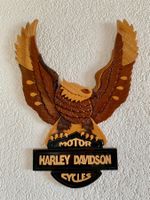 Harley Davidson Dekoration aus Holz