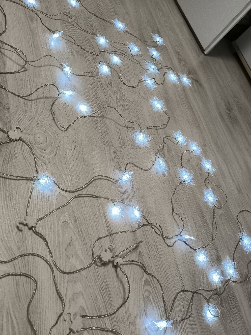 Ghirlande e barre luminose: Lichterkette Led Schneestern – Usato da Bichelsee venduto da Andi790 3