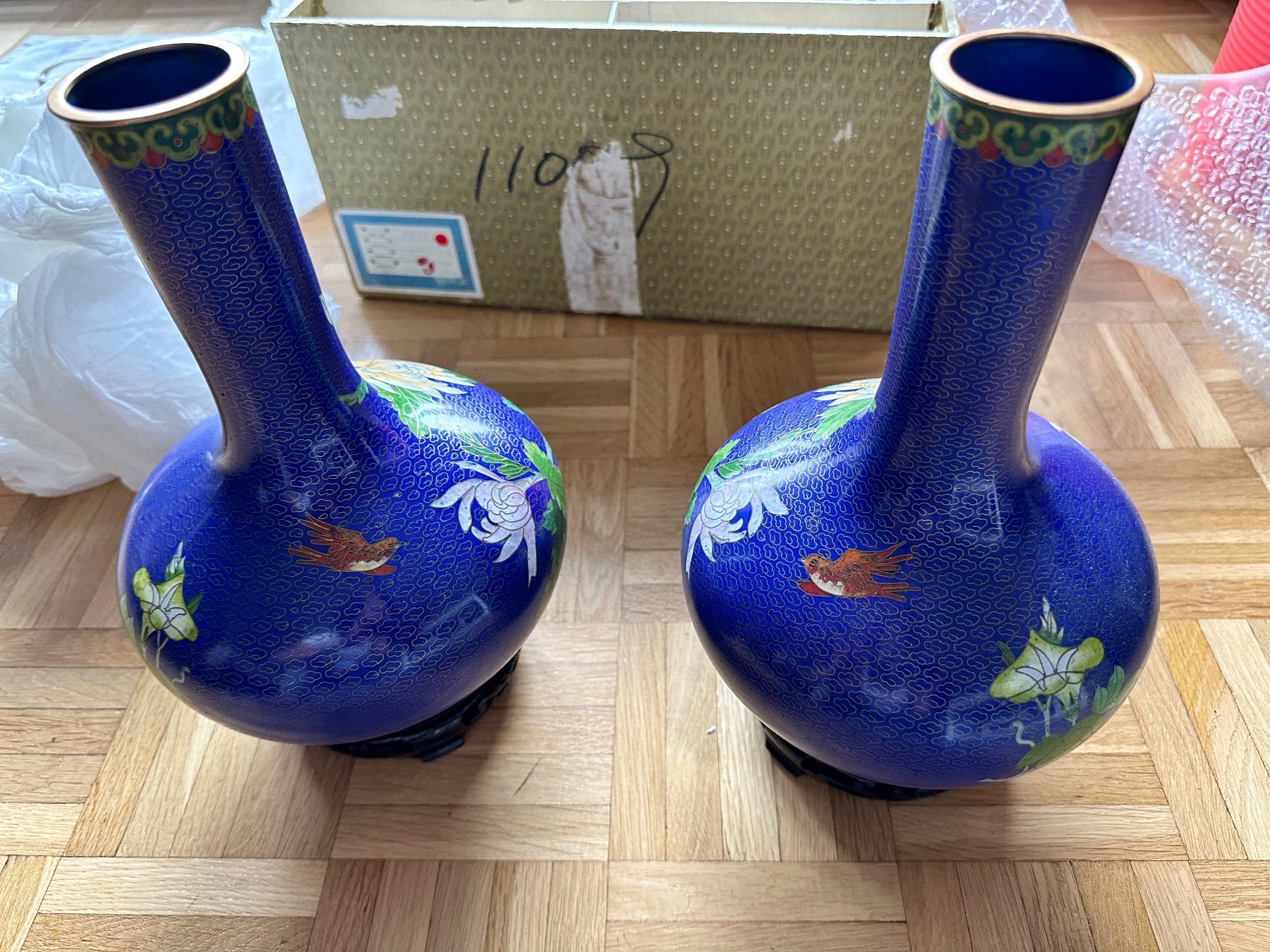 Vasen & Gefässe: Magnifique Ancien Vase Chinois x2 – Neu und originalverpackt aus Epalinges von Lily2006 2