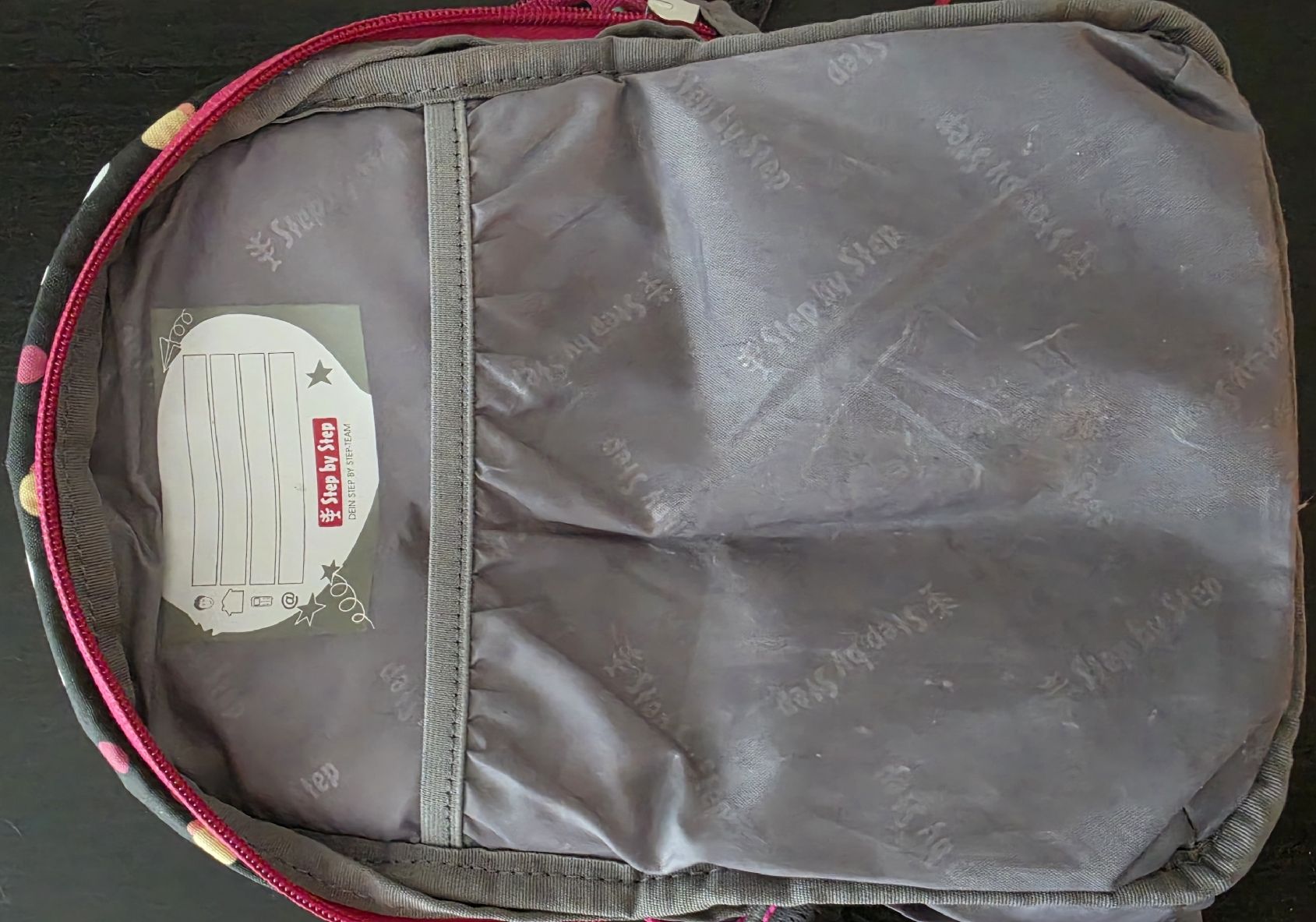 Kindertaschen: Kinderrucksack Step by Step Punkte Pferde Motiv gebraucht – Gebraucht aus Rupperswil von Franci_buerge93 5