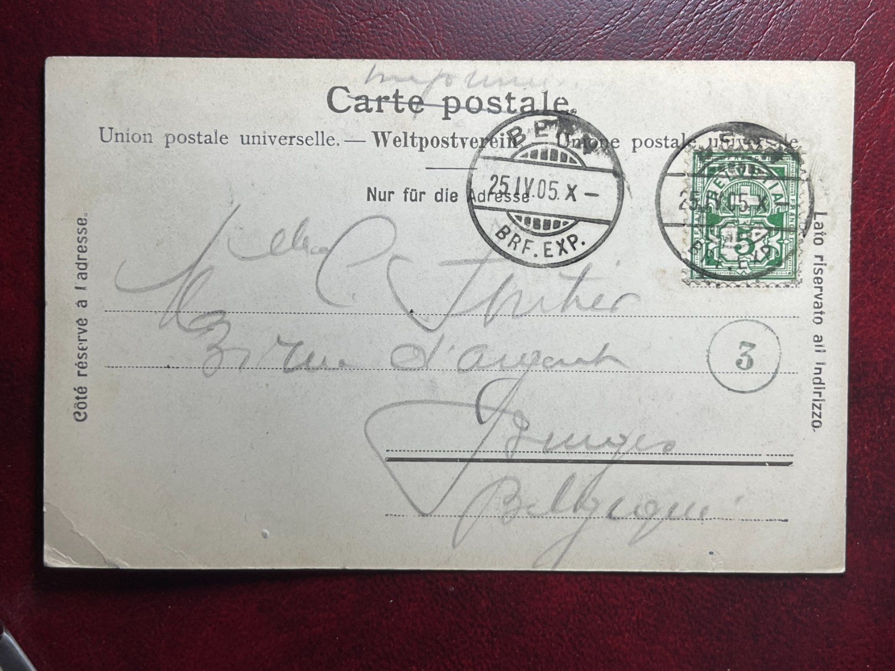 Cartoline postali: Bern - Heiliggeistkirche - 1905 – Usato da Steg VS venduto da danwer74 1