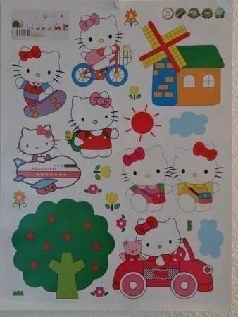 CrinIotyx Wandtattoo Cartoon 90x30cm - PVC Aufkleber Für Zimmer Dekoration