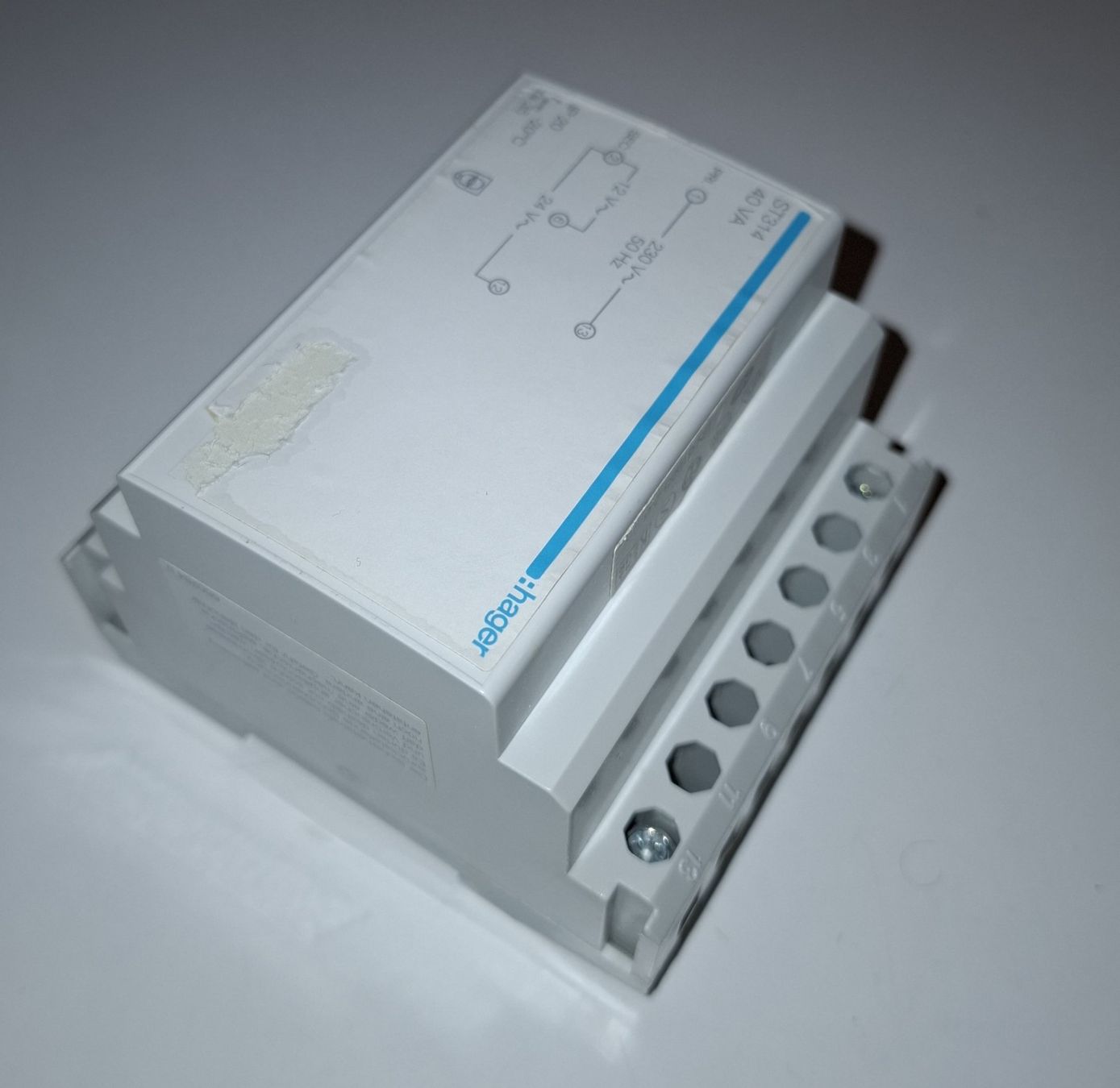 Hager Elektronikbauteile: Hager ST314 Sicherheitstransformator 12 V, 24 V 3.33 A – Gebraucht aus St. Gallen von WWL 2
